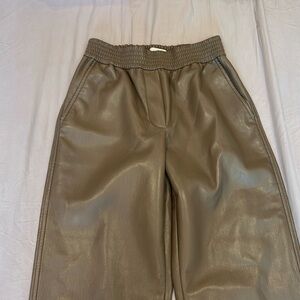 ARITZIA Wilfred Faux Leather Pants